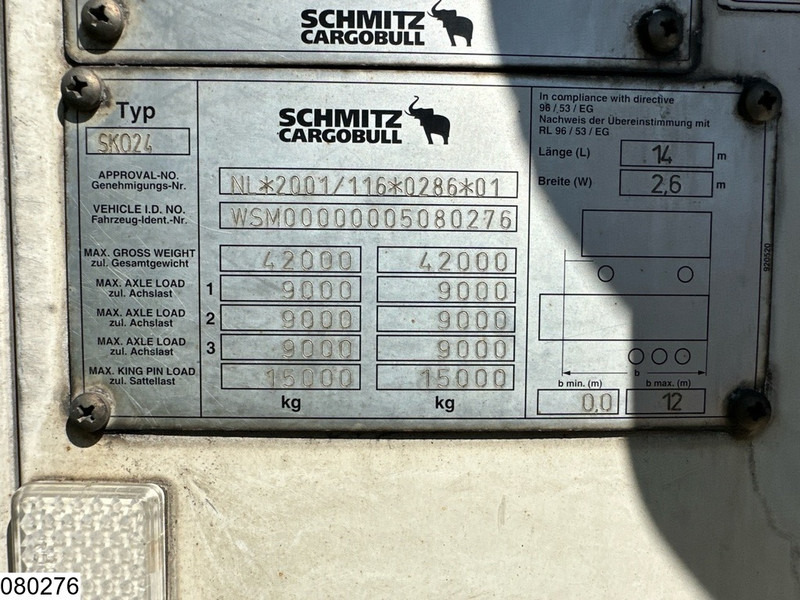 Schmitz Cargobull Koel vries Carrier Vector 1550, Dhollandia - Semirremolque frigorífico: foto 4 Schmitz Cargobull Koel vries Carrier Vector 1550, Dhollandia - Semirremolque frigorífico: foto 4