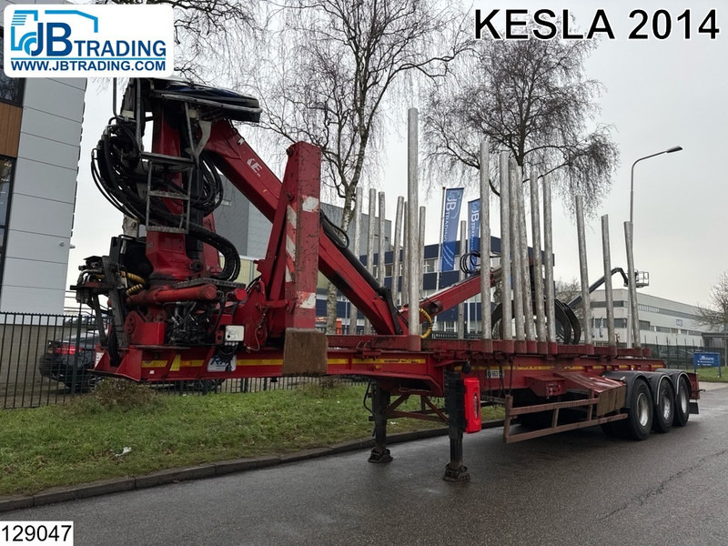 Trax open laadbak Timber transport, Kesla 2014 - Semirremolque maderero: foto 1 Trax open laadbak Timber transport, Kesla 2014 - Semirremolque maderero: foto 1