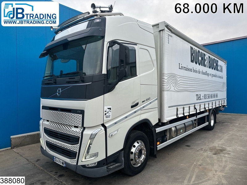 Volvo FH 460 EURO 6, LNG, Standairco, Dhollandia - Camión lona: foto 1 Volvo FH 460 EURO 6, LNG, Standairco, Dhollandia - Camión lona: foto 1