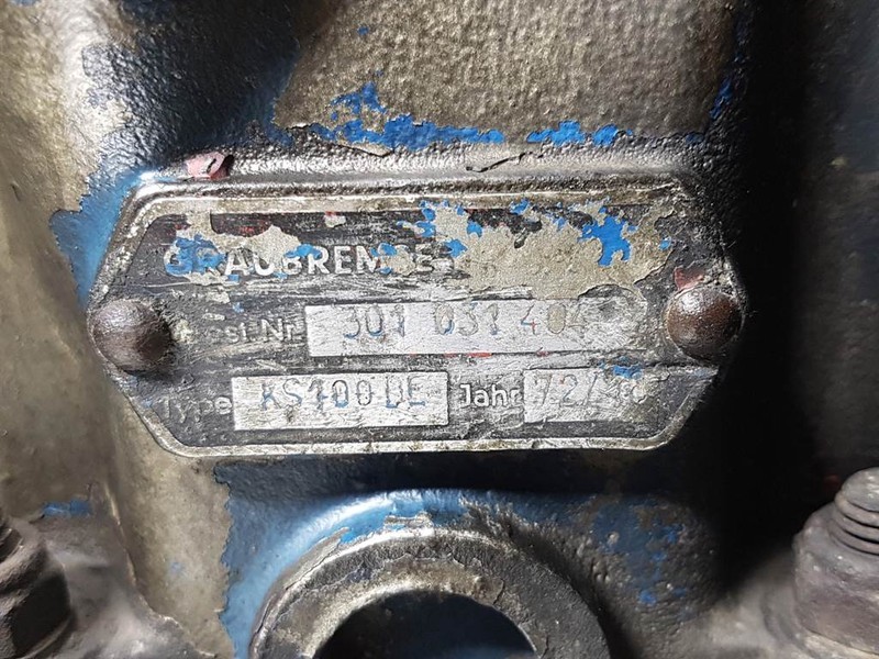 Compresor de aire Graubremse KS100DE - Compressor/Kompressor: foto 6