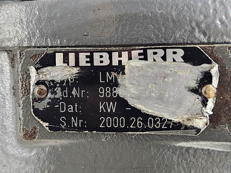 Hidráulica para Maquinaria de construcción Liebherr A316-9886613-LMV100-Drive motor/Fahrmotor/Rijmotor: foto 7