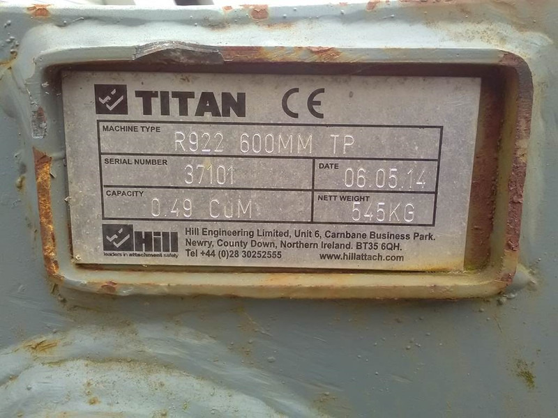 Liebherr R 922 - 0,60 mtr - Bucket/Schaufel/Dichte bak - Cazo: foto 5 Liebherr R 922 - 0,60 mtr - Bucket/Schaufel/Dichte bak - Cazo: foto 5