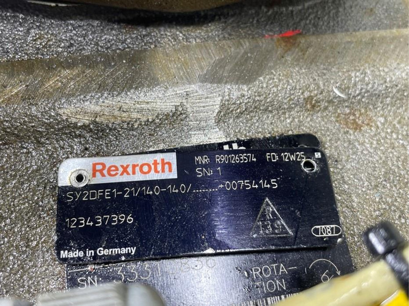Rexroth A10VSO140DFEH/31R-Load sensing pump - Hidráulica para Maquinaria de construcción: foto 4 Rexroth A10VSO140DFEH/31R-Load sensing pump - Hidráulica para Maquinaria de construcción: foto 4