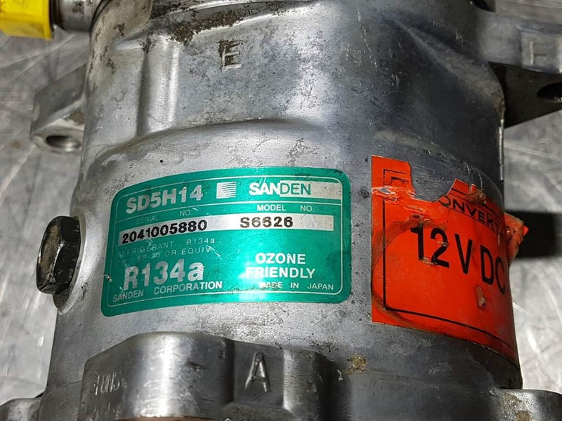 SANDEN SD5H14-S6626-Compressor/Kompressor/Aircopom - Compresor de aire acondicionado para Maquinaria de construcción: foto 4 SANDEN SD5H14-S6626-Compressor/Kompressor/Aircopom - Compresor de aire acondicionado para Maquinaria de construcción: foto 4