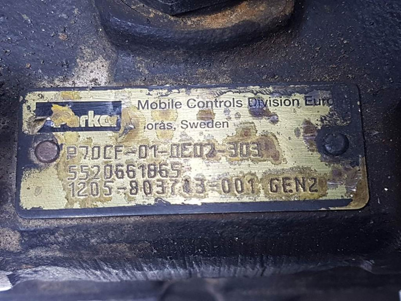 Terex TL260-5520661865-Parker-Valve/Ventile/Ventiel - Hidráulica: foto 4 Terex TL260-5520661865-Parker-Valve/Ventile/Ventiel - Hidráulica: foto 4