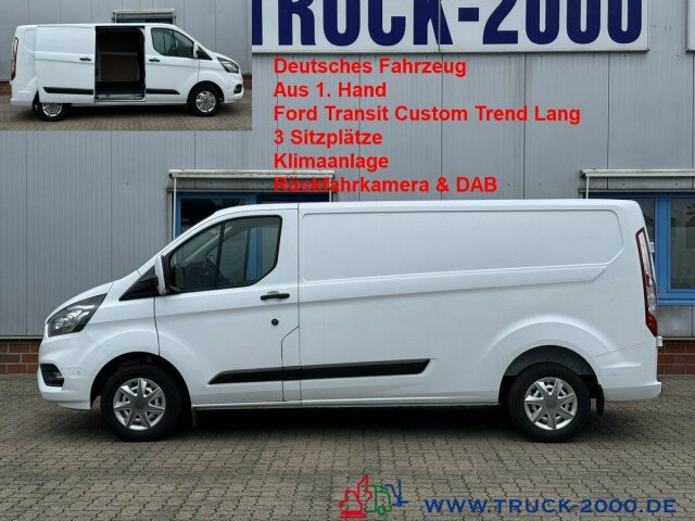 Ford Transit Custom Lang Trend 3Sitzer + Klima + DAB - Furgoneta pequeña: foto 1 Ford Transit Custom Lang Trend 3Sitzer + Klima + DAB - Furgoneta pequeña: foto 1