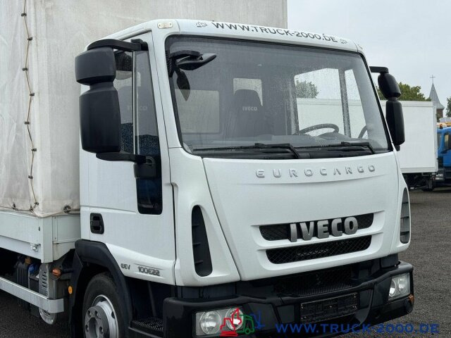 Camión lona Iveco 100E22 Plane Spriegel Klima original 30.191 KM: foto 10