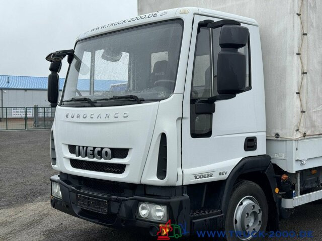 Camión lona Iveco 100E22 Plane Spriegel Klima original 30.191 KM: foto 9
