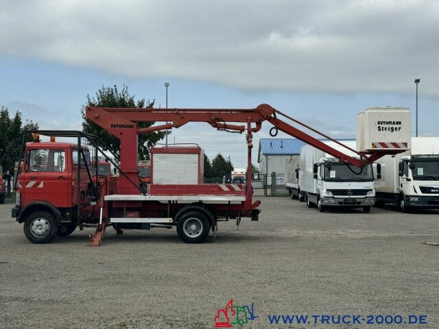 Camión con plataforma elevadora Mercedes-Benz 709 D Ruthmann Hubsteiger Arbeitshöhe 12,60 m: foto 12