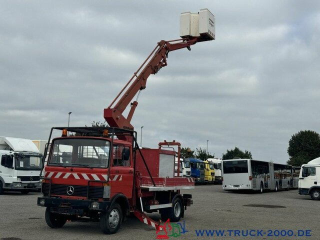 Camión con plataforma elevadora Mercedes-Benz 709 D Ruthmann Hubsteiger Arbeitshöhe 12,60 m: foto 10