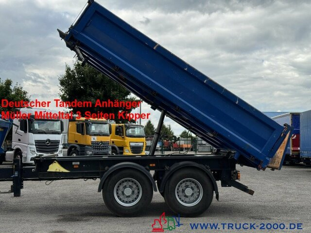 Müller-Mitteltal KA-TA- R 18,0 Tandem 3 Seitenkipper NL 13.500kg - Remolque volquete: foto 1 Müller-Mitteltal KA-TA- R 18,0 Tandem 3 Seitenkipper NL 13.500kg - Remolque volquete: foto 1