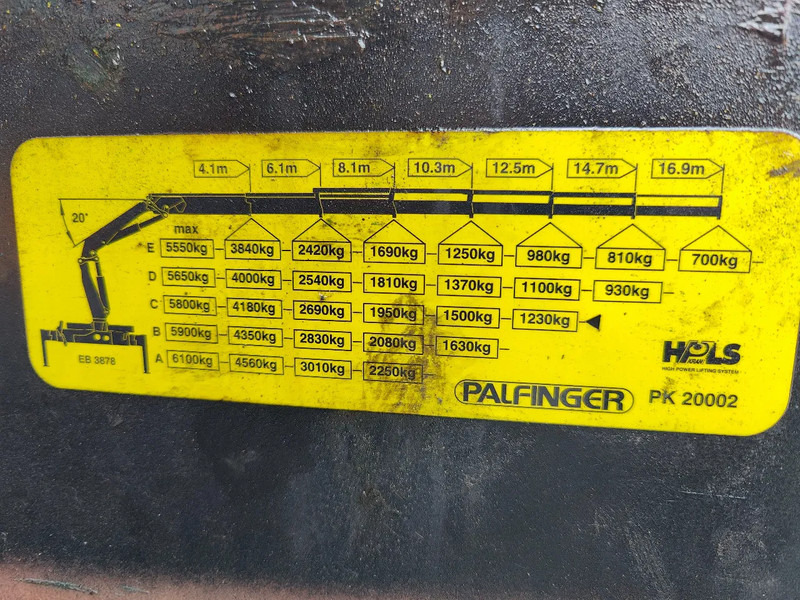 Camión multibasculante, Camión grúa MAN TGS 26.320 Palfinger PK20002 Cotainer Marrel: foto 9 Camión multibasculante, Camión grúa MAN TGS 26.320 Palfinger PK20002 Cotainer Marrel: foto 9