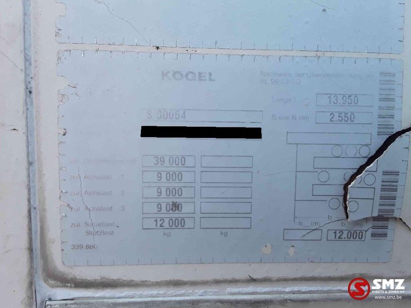 Semirremolque caja cerrada Kögel Oplegger: foto 12