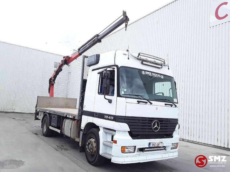 Mercedes-Benz Actros 1840 Palfinger pk7501 remote - Camión caja abierta, Camión grúa: foto 1 Mercedes-Benz Actros 1840 Palfinger pk7501 remote - Camión caja abierta, Camión grúa: foto 1