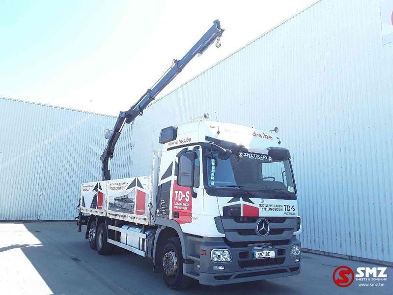 Mercedes-Benz Actros 2636 Hiab 123 B 2+remote - Camión caja abierta, Camión grúa: foto 1 Mercedes-Benz Actros 2636 Hiab 123 B 2+remote - Camión caja abierta, Camión grúa: foto 1