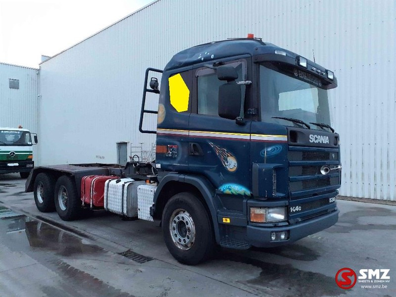 Scania 144 530 6x4 lames/meca - Camión caja abierta: foto 1 Scania 144 530 6x4 lames/meca - Camión caja abierta: foto 1