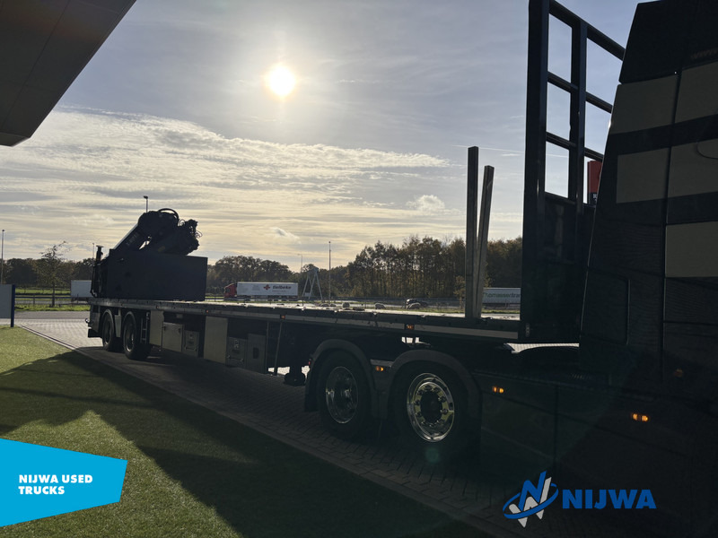 Vlastuin Hiab X-HIPRO 358 36T/M + 120 KwH accupakketen - Semirremolque plataforma/ Caja abierta: foto 2 Vlastuin Hiab X-HIPRO 358 36T/M + 120 KwH accupakketen - Semirremolque plataforma/ Caja abierta: foto 2