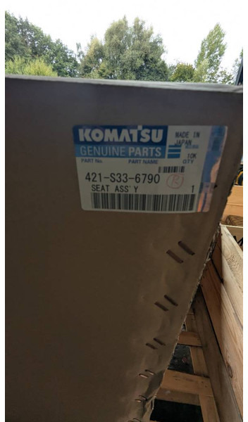 Komatsu WA380-8 SEAT ASS'Y 421-S33-6790 - Cabina e interior para Maquinaria de construcción: foto 2 Komatsu WA380-8 SEAT ASS'Y 421-S33-6790 - Cabina e interior para Maquinaria de construcción: foto 2