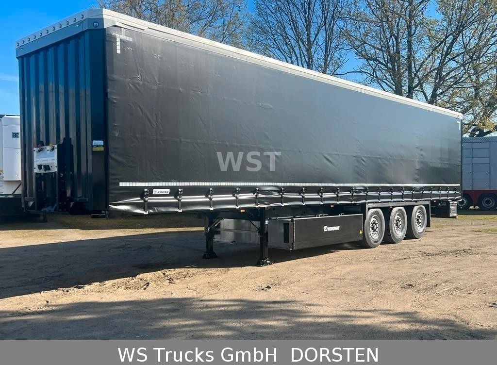 Krone 20x Profiliner Edscha SAF Achsen - Semirremolque lona: foto 1 Krone 20x Profiliner Edscha SAF Achsen - Semirremolque lona: foto 1