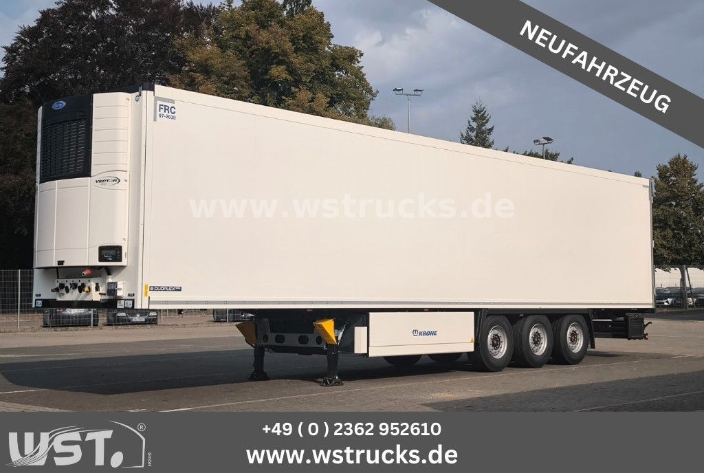 Krone Kühlauflieger Carrier Vector 1550 Rohrbahn - Semirremolque frigorífico: foto 1 Krone Kühlauflieger Carrier Vector 1550 Rohrbahn - Semirremolque frigorífico: foto 1