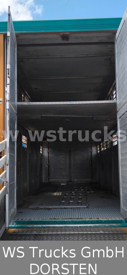 Remolque transporte de ganado Menke-Janzen Menke 2 Stock  Vollalu 8 m Hubdach Viehanhänger: foto 9