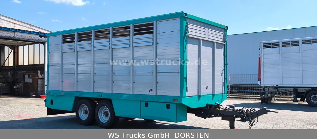 Menke-Janzen Tandem Einstock Top Zustand - Remolque transporte de ganado: foto 3 Menke-Janzen Tandem Einstock Top Zustand - Remolque transporte de ganado: foto 3