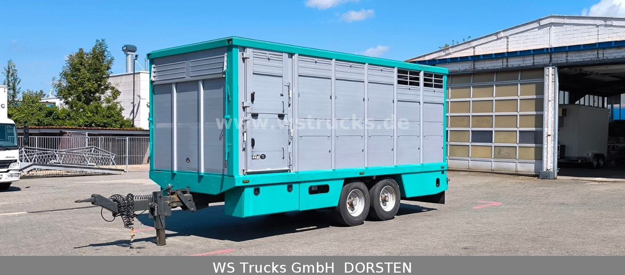 Menke-Janzen Tandem Einstock Top Zustand - Remolque transporte de ganado: foto 2 Menke-Janzen Tandem Einstock Top Zustand - Remolque transporte de ganado: foto 2