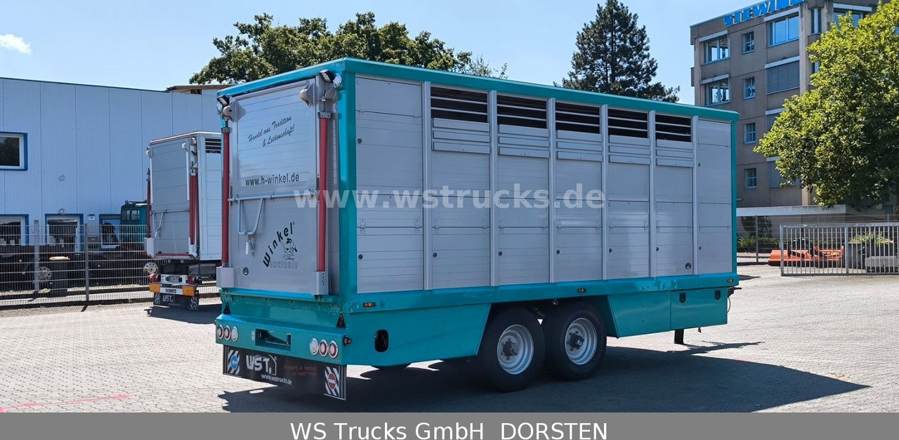Menke-Janzen Tandem Einstock Top Zustand - Remolque transporte de ganado: foto 4 Menke-Janzen Tandem Einstock Top Zustand - Remolque transporte de ganado: foto 4