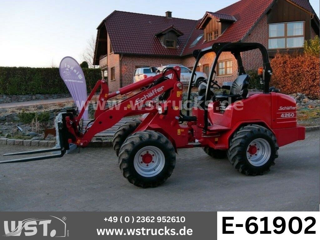Schäffer 4260 Neuwertig Typ L-H - Cargadora articulada: foto 1 Schäffer 4260 Neuwertig Typ L-H - Cargadora articulada: foto 1