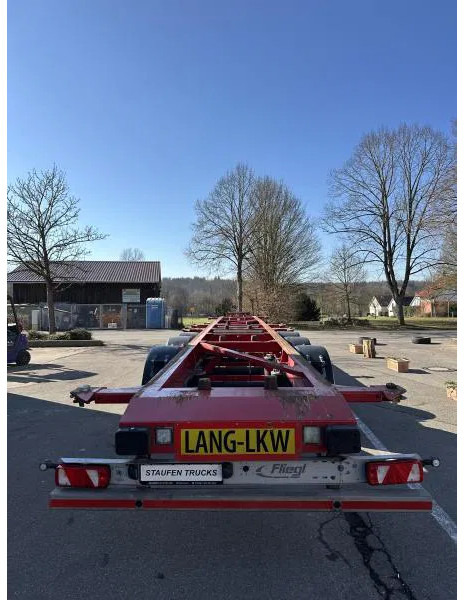 Fliegl 15 m extralang.Containerchassis f. 2 Wechselbrücke Containerchassis extralang f. 2 Wechselbr. - Semirremolque portacontenedore/ Intercambiable: foto 4 Fliegl 15 m extralang.Containerchassis f. 2 Wechselbrücke Containerchassis extralang f. 2 Wechselbr. - Semirremolque portacontenedore/ Intercambiable: foto 4