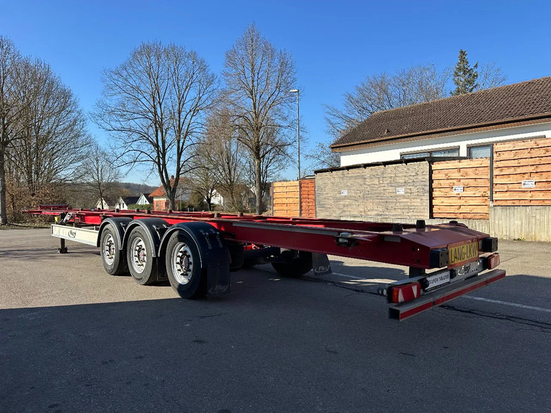 Fliegl Containerchassis für 2 Wechselbrücken 15 m extralang! - Semirremolque portacontenedore/ Intercambiable: foto 3 Fliegl Containerchassis für 2 Wechselbrücken 15 m extralang! - Semirremolque portacontenedore/ Intercambiable: foto 3
