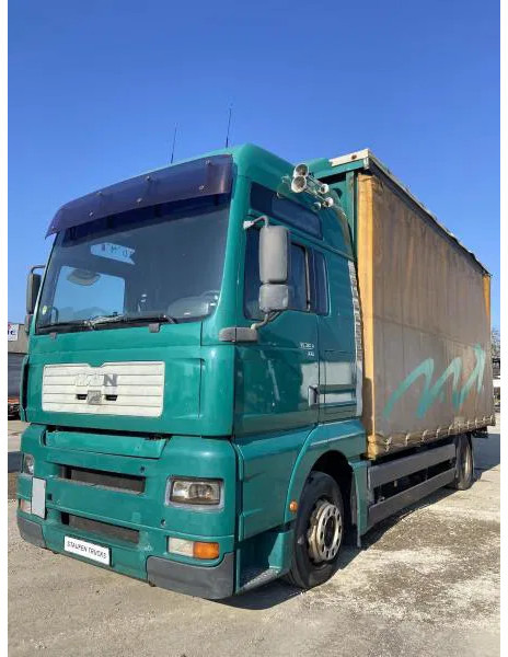 MAN TGA 18.310 BL XXL Jumbo Pritsche Schiebepl. - Camión caja cerrada: foto 1 MAN TGA 18.310 BL XXL Jumbo Pritsche Schiebepl. - Camión caja cerrada: foto 1