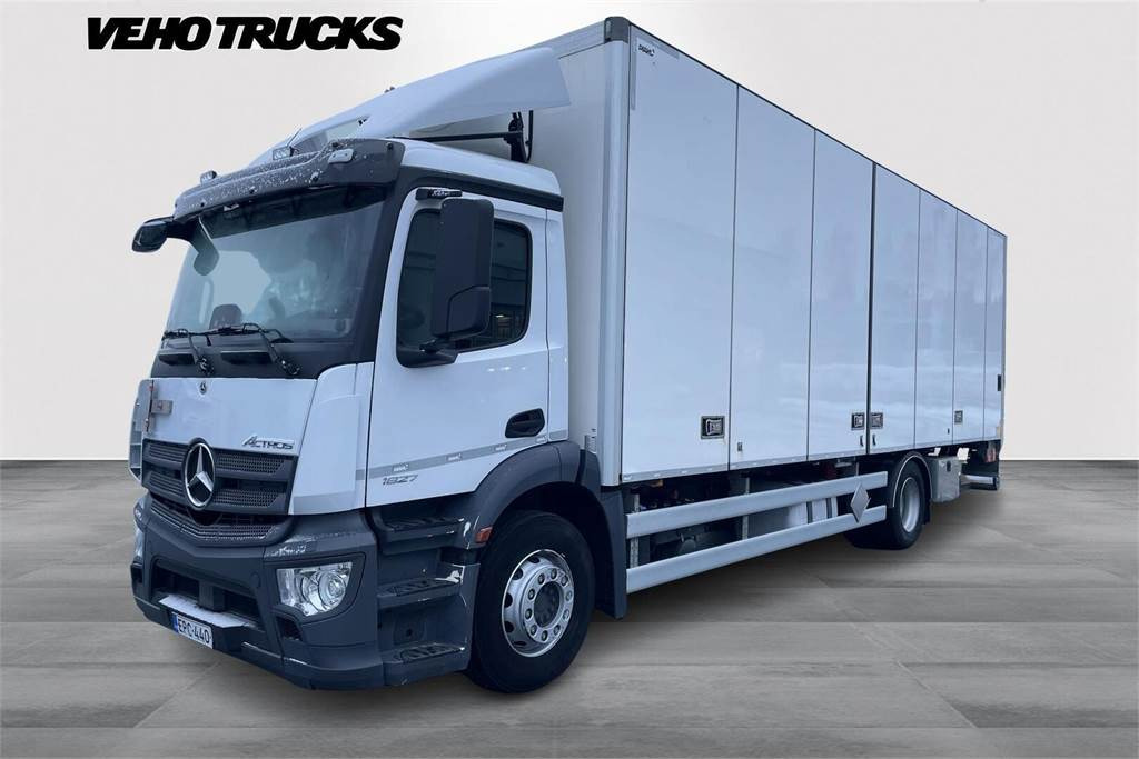 Mercedes-Benz ACTROS 5 SM 1827 L Ksa-kori + PL - Camión caja cerrada: foto 1 Mercedes-Benz ACTROS 5 SM 1827 L Ksa-kori + PL - Camión caja cerrada: foto 1