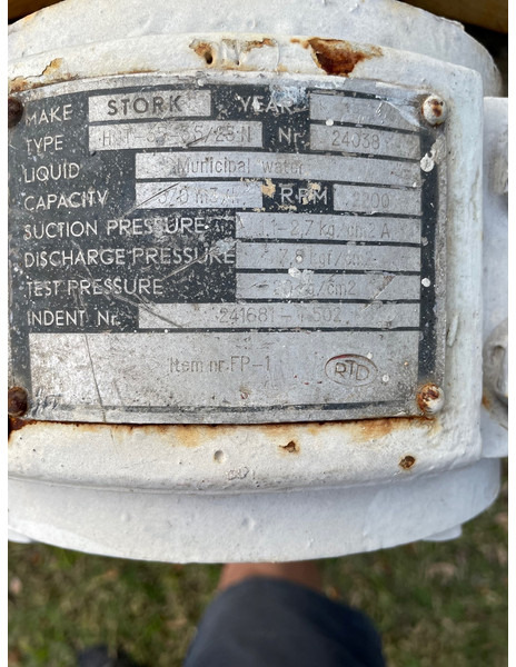 Bomba de agua MWM D232 V12 PUMP USED: foto 6