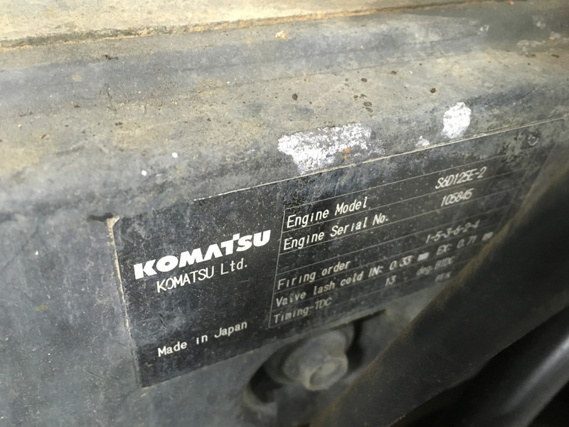 Maquinaria de construcción Komatsu S6D125E-2 FOR PARTS: foto 6