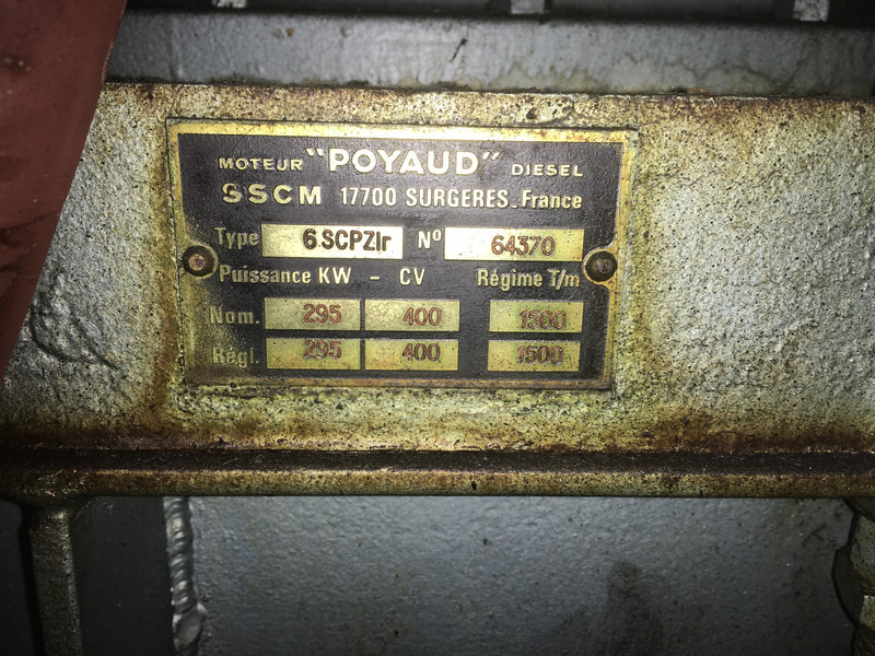 Maquinaria de construcción Poyaud Diesel OYAUD DIESEL 6 SCPZLR USED: foto 6