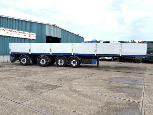 Kwb KWB P-504-STI-H 4-AXLE FLATBED TRAILER (SAF AXLES / 2x STEERING AXLE / 2x LIFT-AXLE / ALUMINIUM SIDE BORDS /ABS-EBS) - Semirremolque plataforma/ Caja abierta: foto 4 Kwb KWB P-504-STI-H 4-AXLE FLATBED TRAILER (SAF AXLES / 2x STEERING AXLE / 2x LIFT-AXLE / ALUMINIUM SIDE BORDS /ABS-EBS) - Semirremolque plataforma/ Caja abierta: foto 4