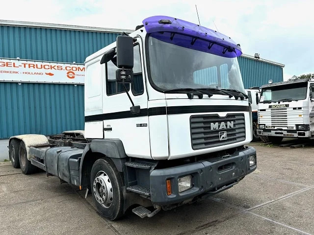 MAN 26.414 FNL-T (6-CILINDERHEADS) 6x4 CHASSIS (EURO 2 / ZF16 MANUAL GEARBOX / REDUCTION AXLES) - Camión chasis: foto 2 MAN 26.414 FNL-T (6-CILINDERHEADS) 6x4 CHASSIS (EURO 2 / ZF16 MANUAL GEARBOX / REDUCTION AXLES) - Camión chasis: foto 2