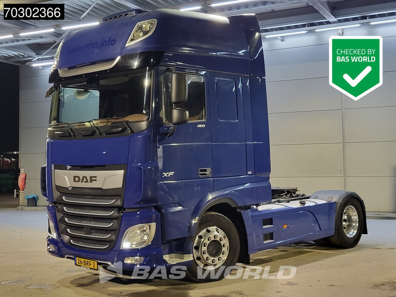 DAF XF 450 4X2 NL-Truck SSC Leder PTO Standklima Alcoa's - Cabeza tractora: foto 1 DAF XF 450 4X2 NL-Truck SSC Leder PTO Standklima Alcoa's - Cabeza tractora: foto 1