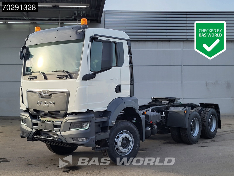 MAN TGS 33.400 6X4 NEW! Full-Steel Big-Axle Drumbrakes LED Euro 2 - Cabeza tractora: foto 1 MAN TGS 33.400 6X4 NEW! Full-Steel Big-Axle Drumbrakes LED Euro 2 - Cabeza tractora: foto 1