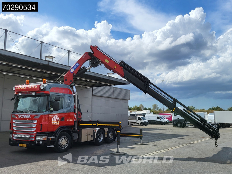 Scania G440 6X2 NL Crane Truck HMF 6020 K8 Kran Winch Retarder Lift-Steering Axle - Cabeza tractora: foto 5 Scania G440 6X2 NL Crane Truck HMF 6020 K8 Kran Winch Retarder Lift-Steering Axle - Cabeza tractora: foto 5