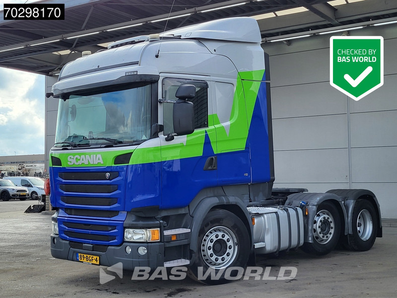 Scania R410 R 6X2 NL-Truck 2xTanks Lift+Lenkachse Standklima Euro 6 - Cabeza tractora: foto 1 Scania R410 R 6X2 NL-Truck 2xTanks Lift+Lenkachse Standklima Euro 6 - Cabeza tractora: foto 1
