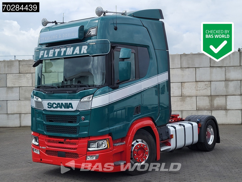 Scania R450 R 4X2 Retarder Standklima Alcoa's Navi ACC LED - Cabeza tractora: foto 1 Scania R450 R 4X2 Retarder Standklima Alcoa's Navi ACC LED - Cabeza tractora: foto 1