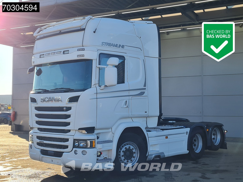 Scania R580 6X2 WB310! Full-Air Retarder 2xTanks Liftachse Leder - Cabeza tractora: foto 1 Scania R580 6X2 WB310! Full-Air Retarder 2xTanks Liftachse Leder - Cabeza tractora: foto 1