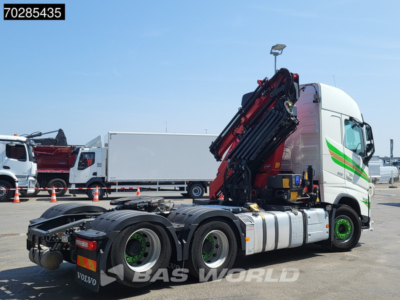 Cabeza tractora Volvo FH 500 FH 6X4 Full-Air Liftachse HMF 2820K-RCS Crane+JIB Remote Control I-ParkCool VDS LED Kran: foto 13
