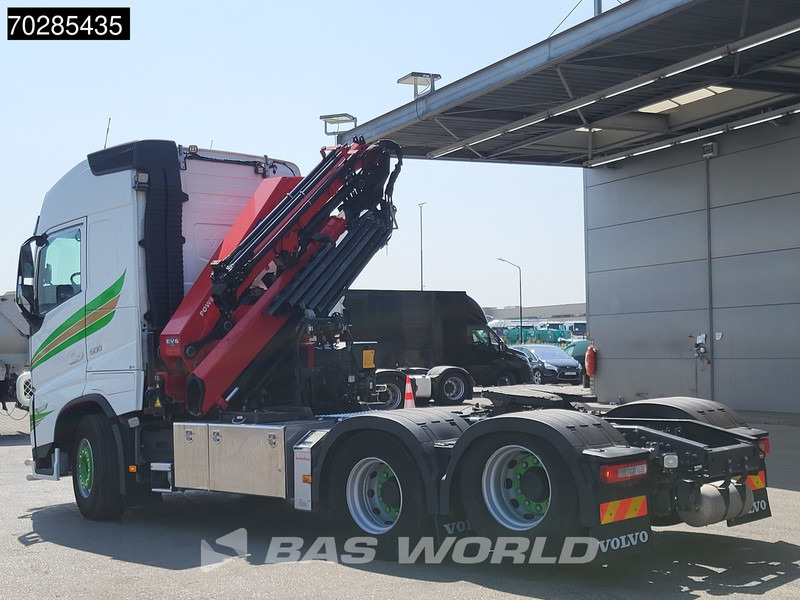 Cabeza tractora Volvo FH 500 FH 6X4 Full-Air Liftachse HMF 2820K-RCS Crane+JIB Remote Control I-ParkCool VDS LED Kran: foto 11