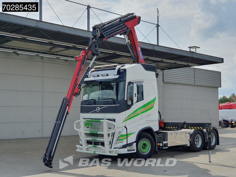 Cabeza tractora Volvo FH 500 FH 6X4 Full-Air Liftachse HMF 2820K-RCS Crane+JIB Remote Control I-ParkCool VDS LED Kran: foto 8