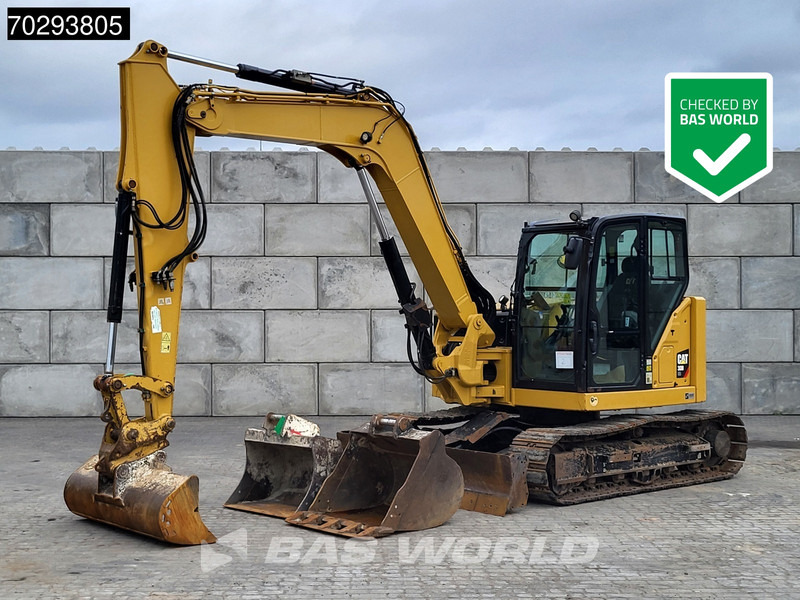 Caterpillar 308 CR A/C - 3 BUCKETS - Excavadora de cadenas: foto 1 Caterpillar 308 CR A/C - 3 BUCKETS - Excavadora de cadenas: foto 1