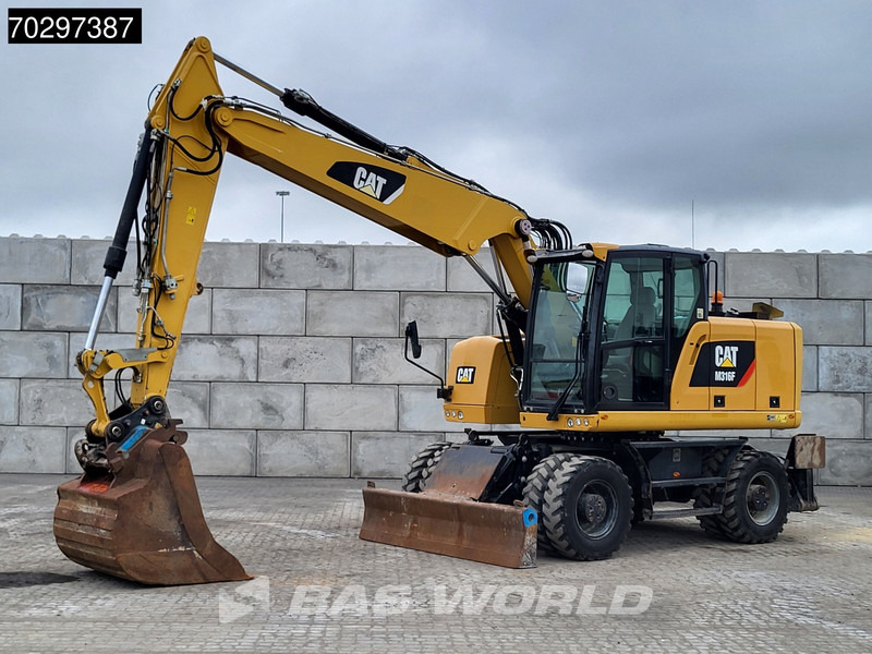 Caterpillar M316 F M316F OUTRIGGERS + BLADE - Excavadora de ruedas: foto 2 Caterpillar M316 F M316F OUTRIGGERS + BLADE - Excavadora de ruedas: foto 2