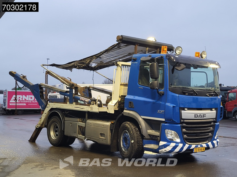 DAF CF 400 4X2 NL-Truck ACC 13T VDL skiploader Euro 6 - Camión portacontenedor de cadenas: foto 3 DAF CF 400 4X2 NL-Truck ACC 13T VDL skiploader Euro 6 - Camión portacontenedor de cadenas: foto 3